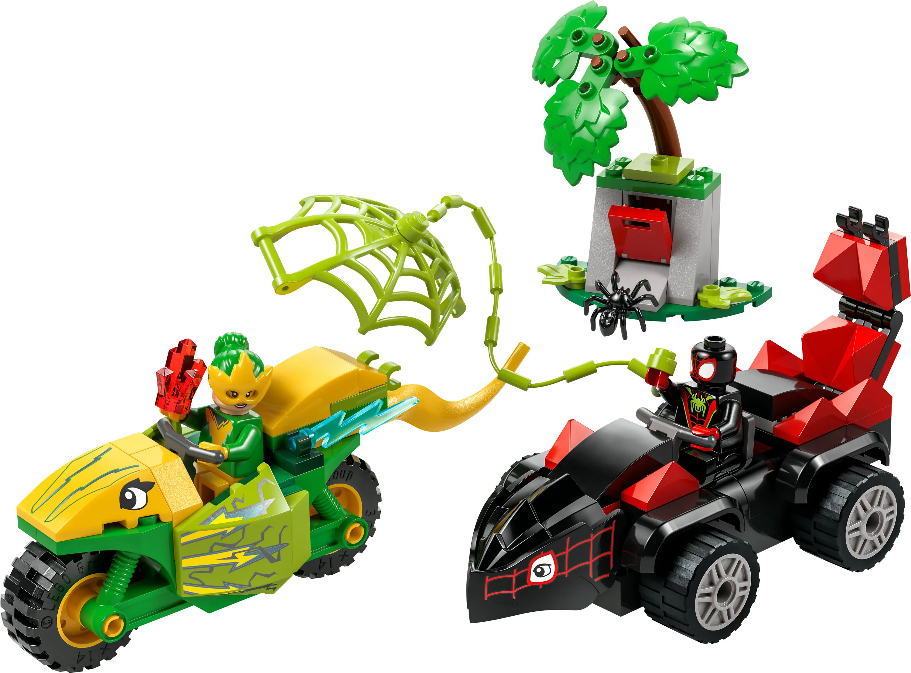 LEGO Marvel Spin and Electro: Dino Chase 11198