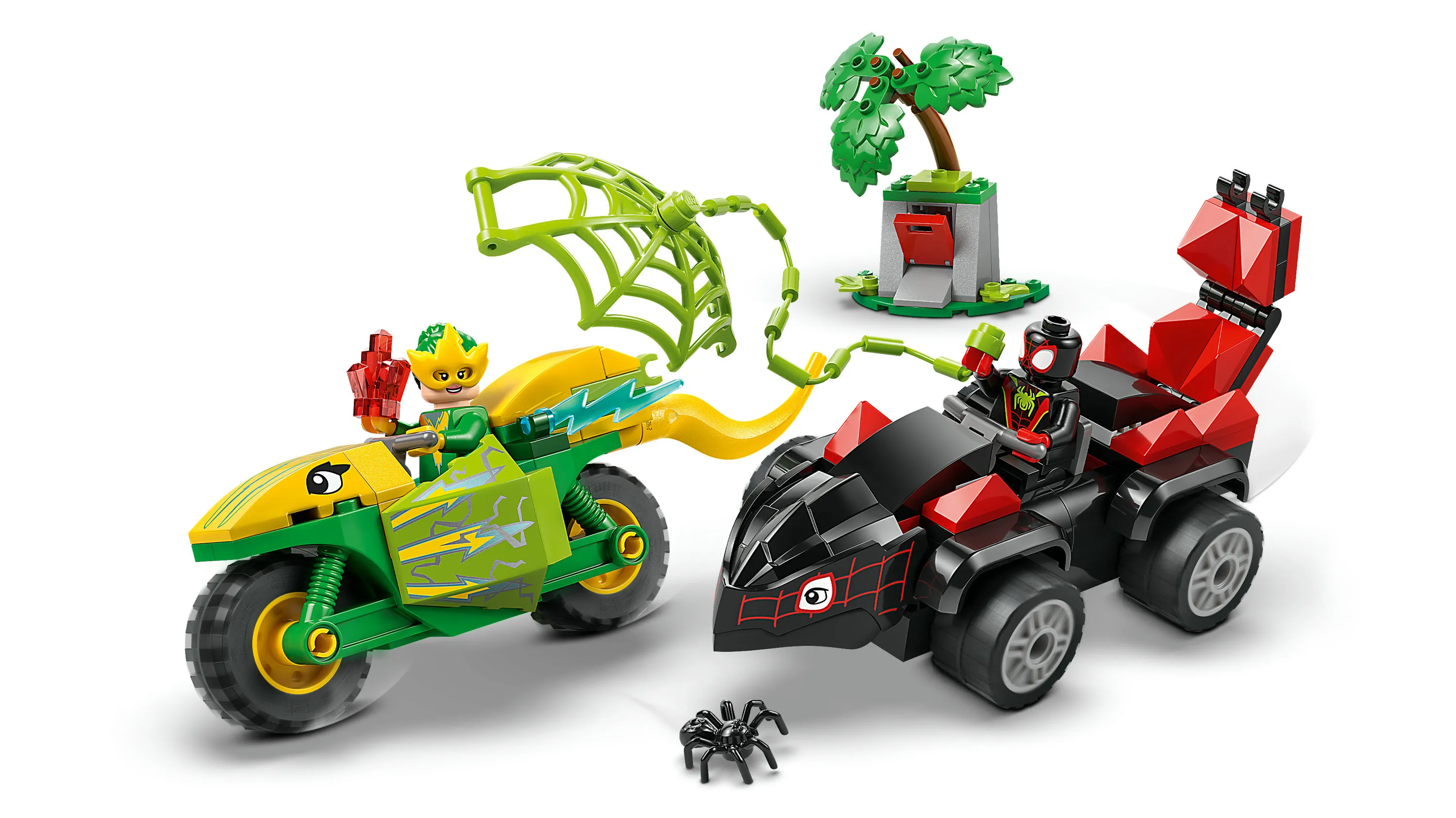 LEGO Marvel Spin and Electro: Dino Chase 11198