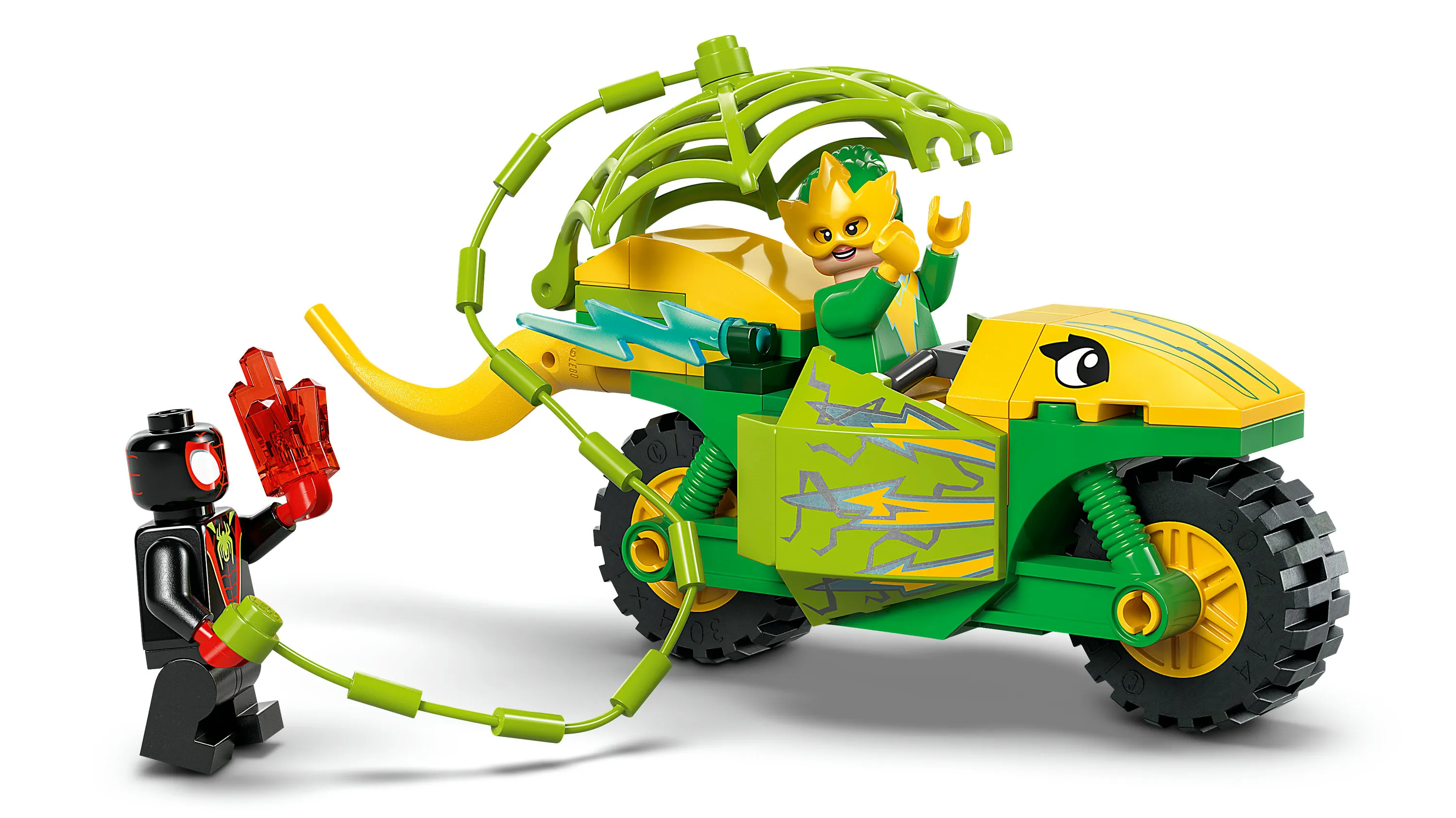 LEGO Marvel Spin and Electro: Dino Chase 11198