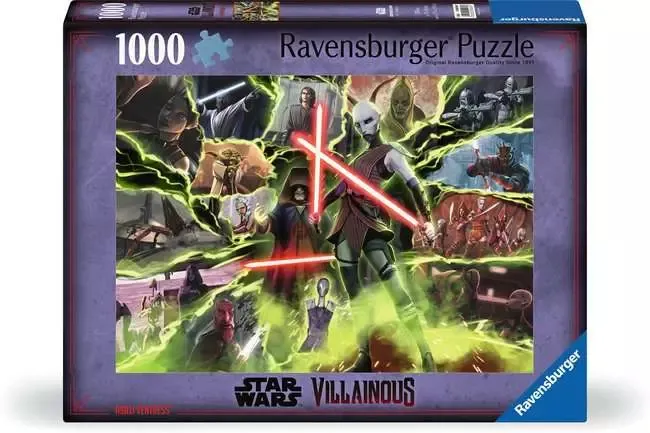Ravensburger Star Wars Villainous: Asajj Ventress - puzzle, 1000 pcs