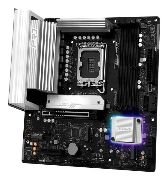ASRock B860M Pro RS LGA 1851 mATX DDR5 - motherboard