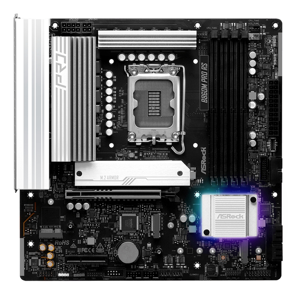ASRock B860M Pro RS LGA 1851 mATX DDR5 - motherboard