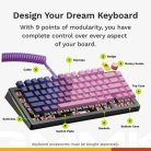 Glorious GMMK 3 PRO HE 75% Prebuilt, Hall Effect Fox - trådlös speltangentbord, svart