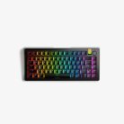 Glorious GMMK 3 PRO HE 75% Prebuilt, Hall Effect Fox - trådlös speltangentbord, svart