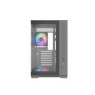 SAMA V52 Midi-Tower Case with window and RGB lighting, Black
