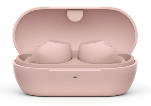 Sony WF-C710N true wireless -langattomat nappikuulokkeet, Vaaleanpunainen