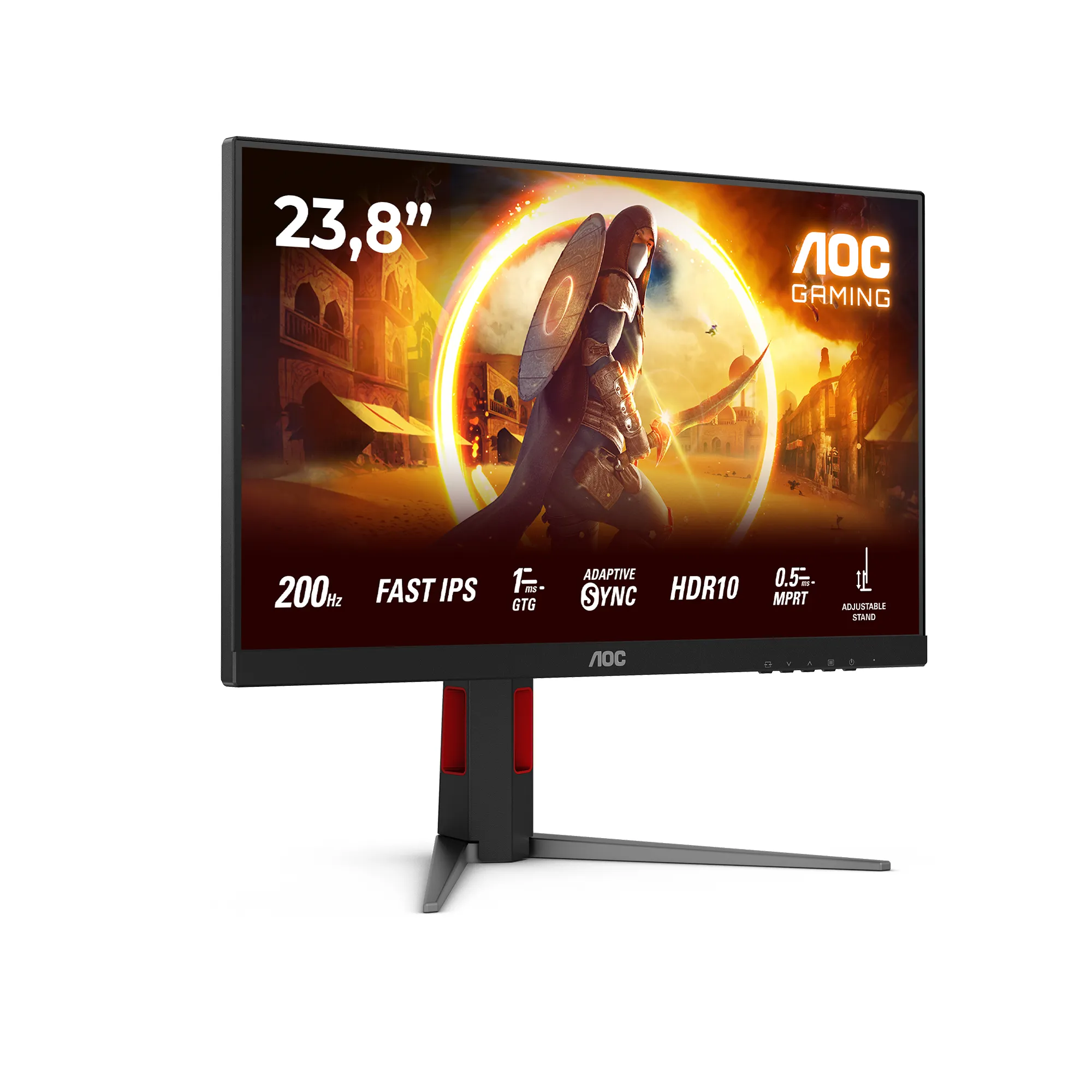 AOC 24G4HA 24&quot; Full HD, IPS, 200Hz -pelin&auml;ytt&ouml;