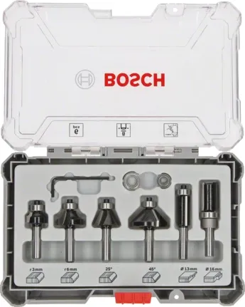 Bosch cutter set Trim & Edging 6 pieces.