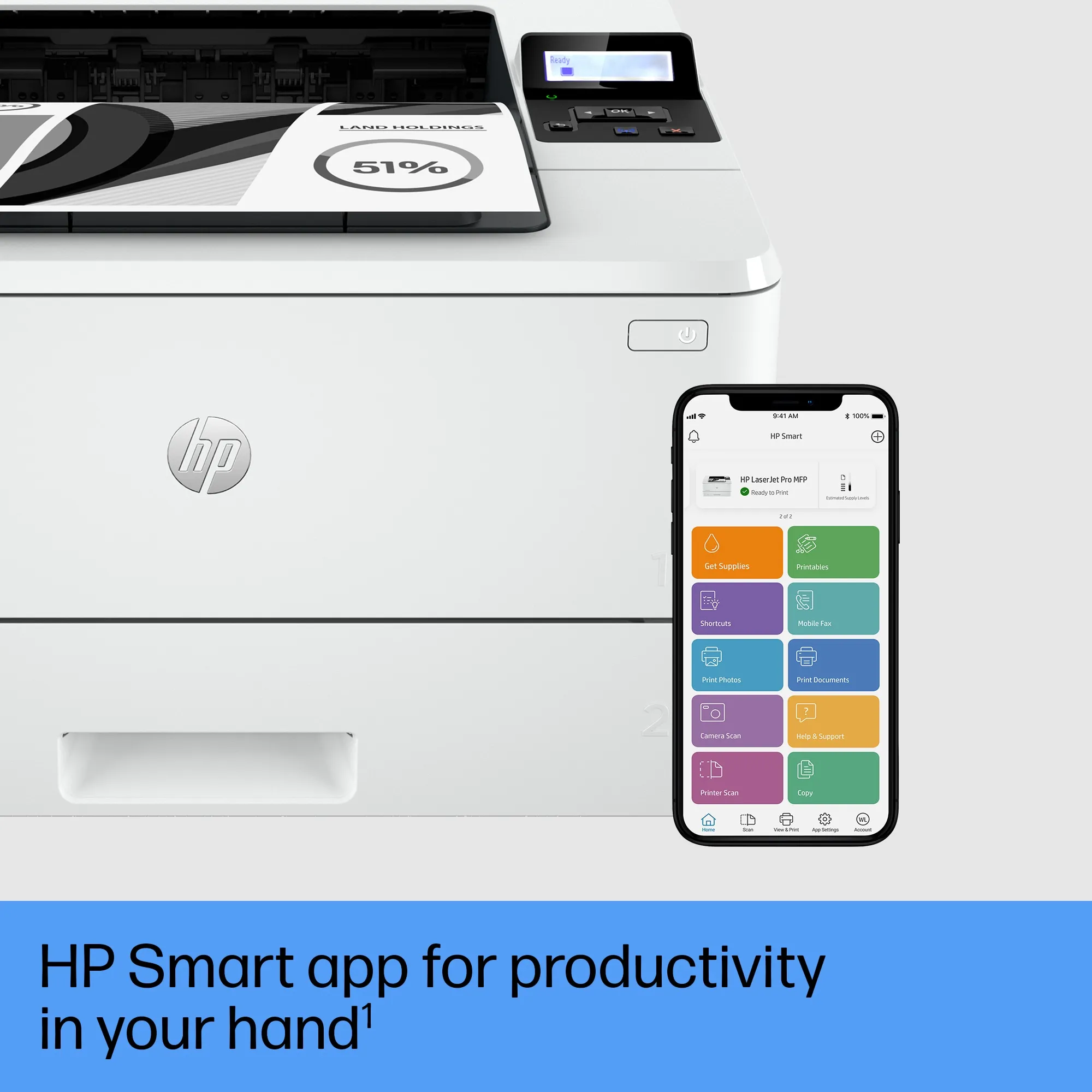 HP LaserJet Pro 4002dw Printer