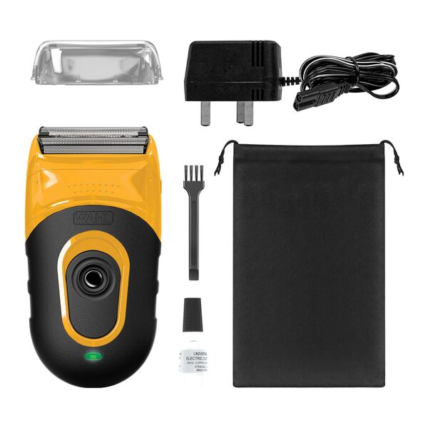 WAHL Extreme Grip 3029313 Cordless Rechargeable Washable Electric Shaver, Black