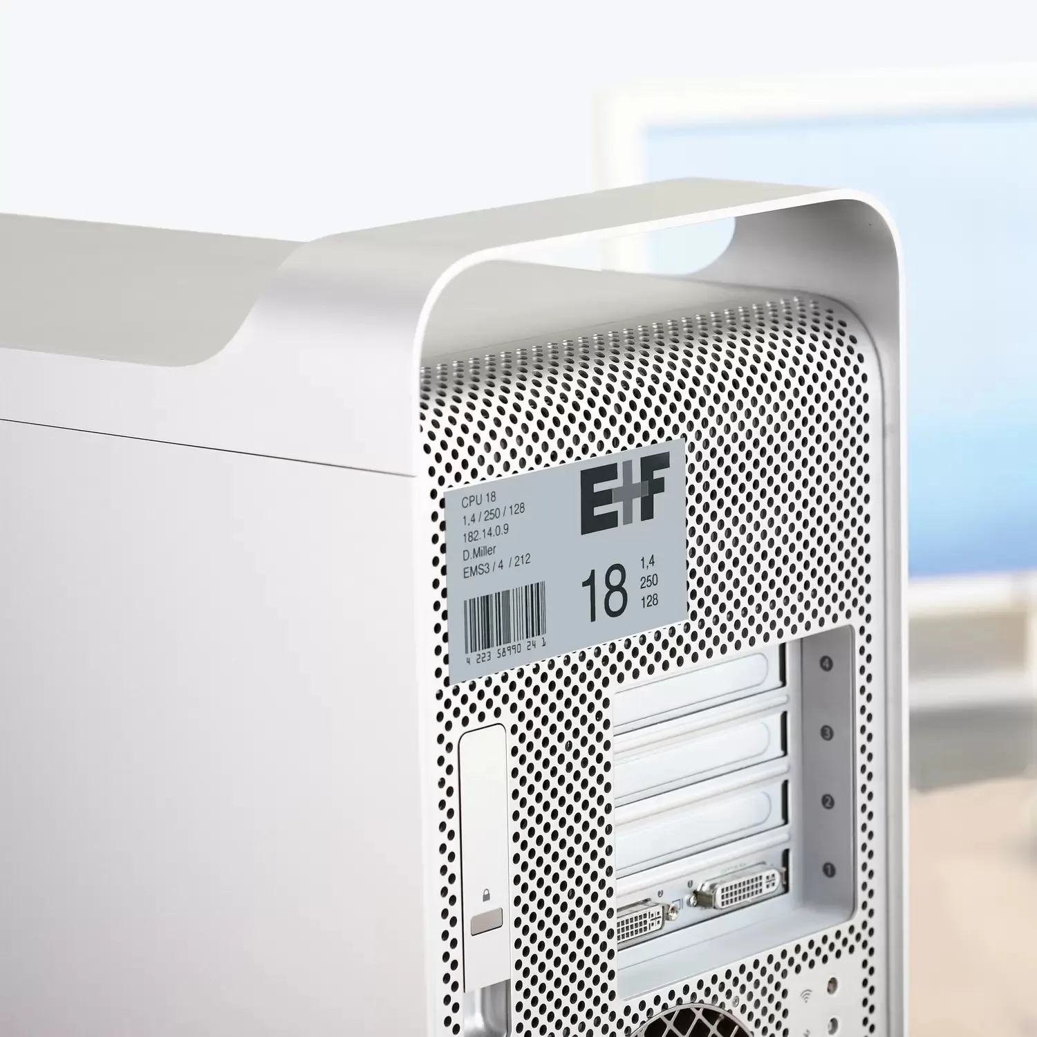 Herma label film extra strong 210x297 silver (25)