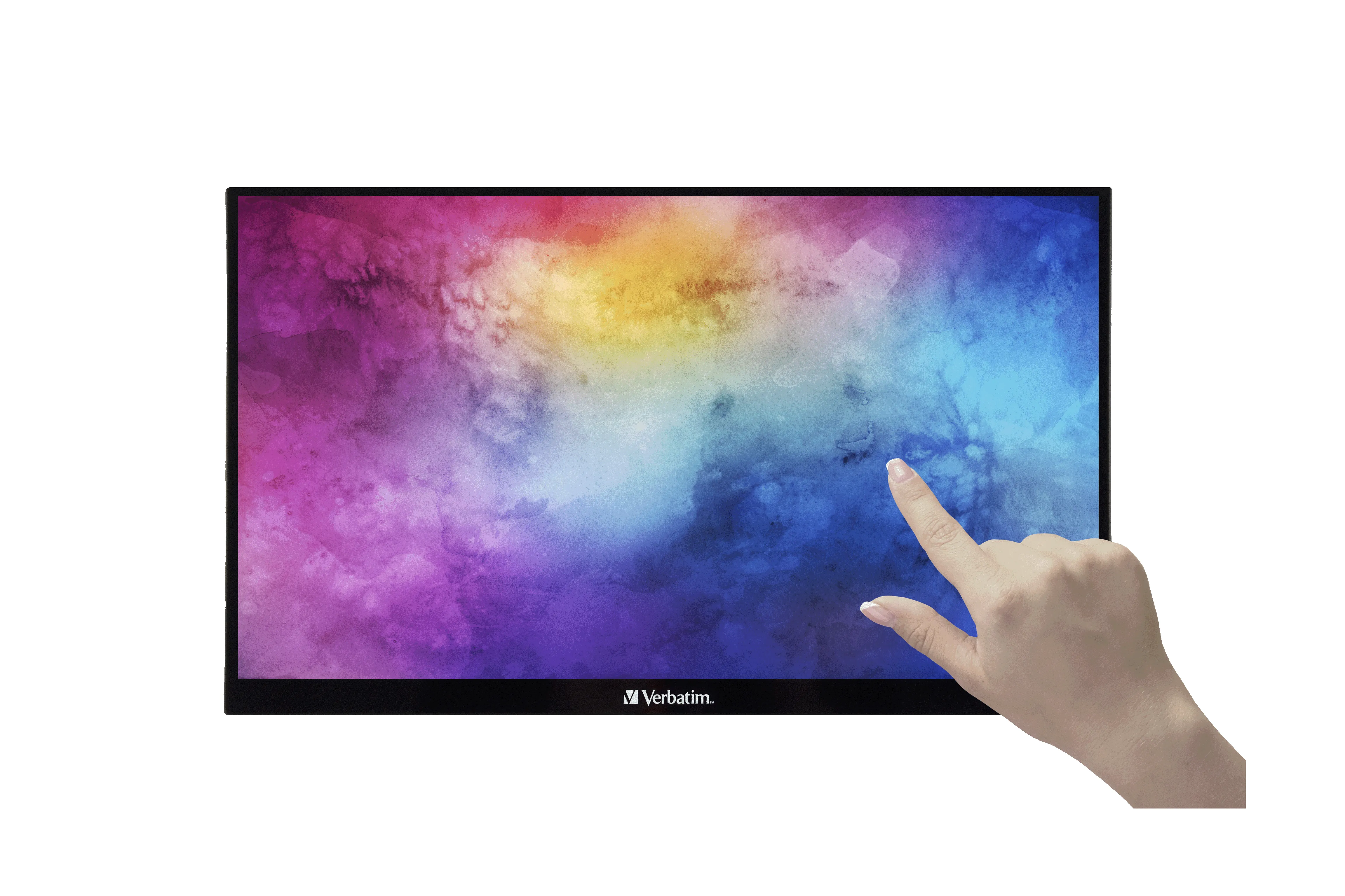Verbatim PMT-14 14" Full HD, IPS, peksk&auml;rm, HDR portabel sk&auml;rm