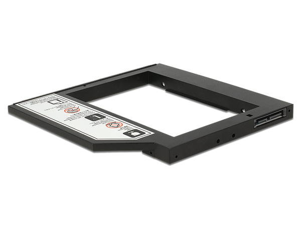 (Fyndh&ouml;rnan) Delock Slim SATA 5.25" Installation Frame for 1 x 2.5" SATA HDD up to 9.5 mm