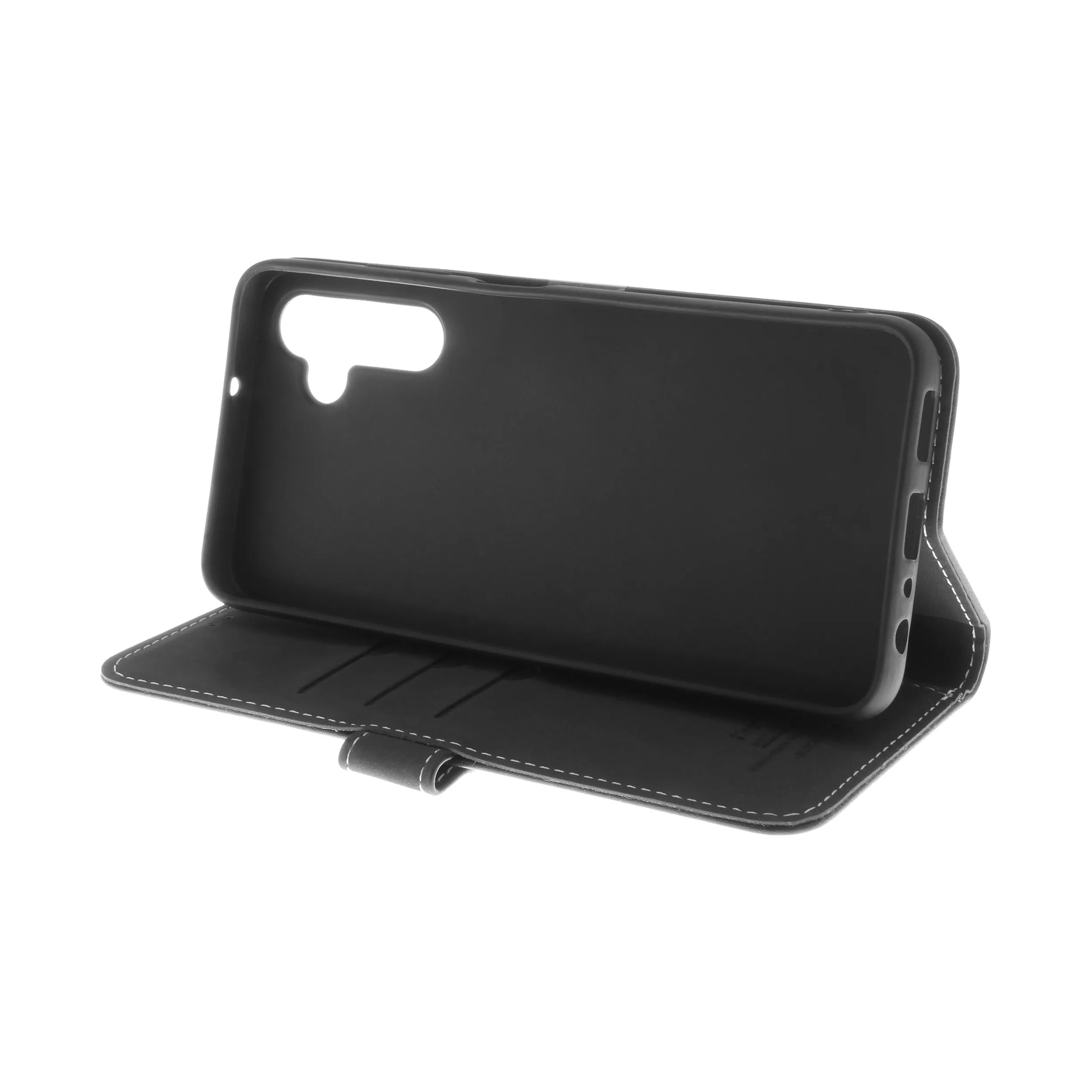 Insmat Flip Case, Galaxy A05s - Wallet Case, Black