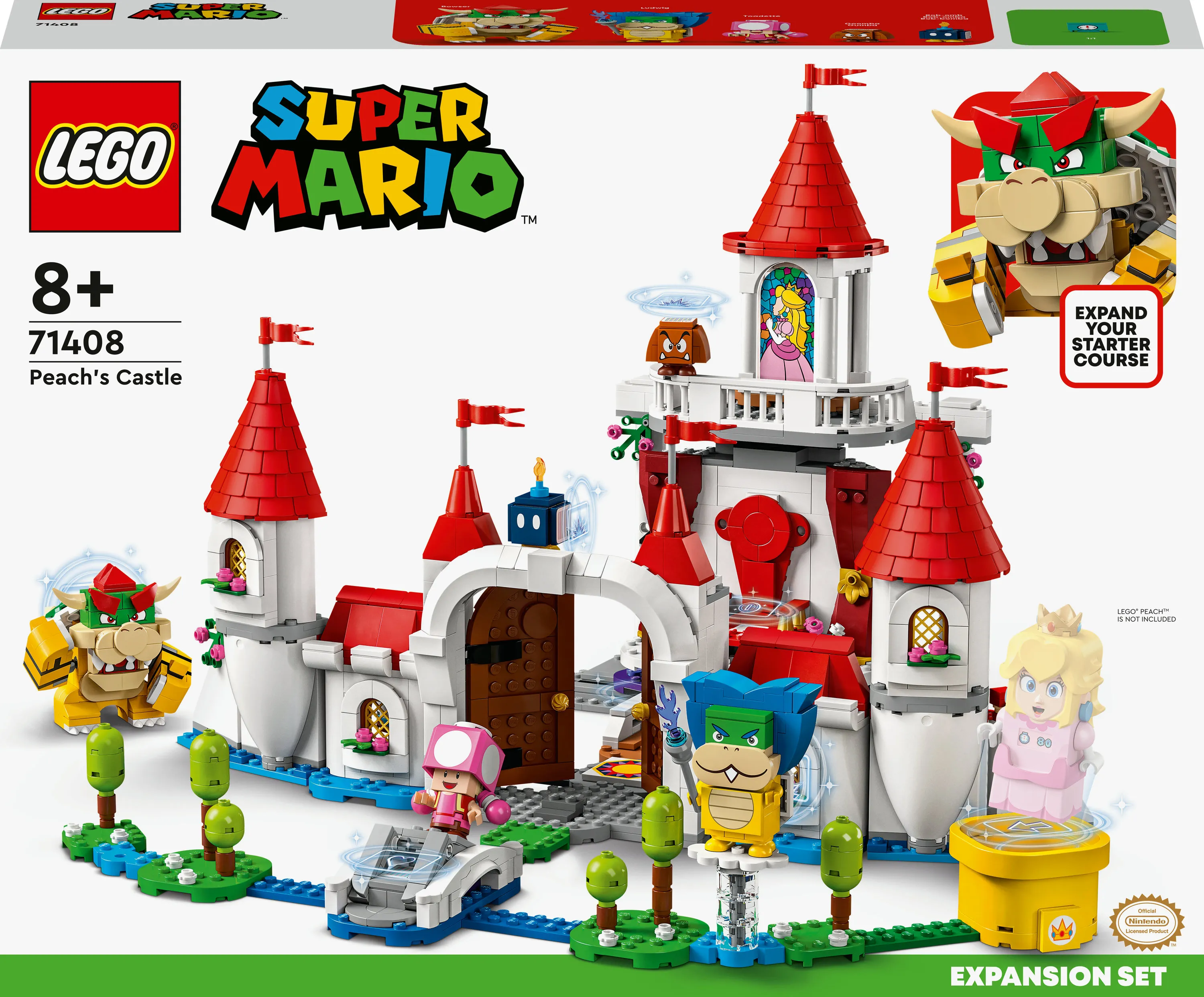 Lego Super Mario Peach&rsquo;s Castle Expansion Set 71408