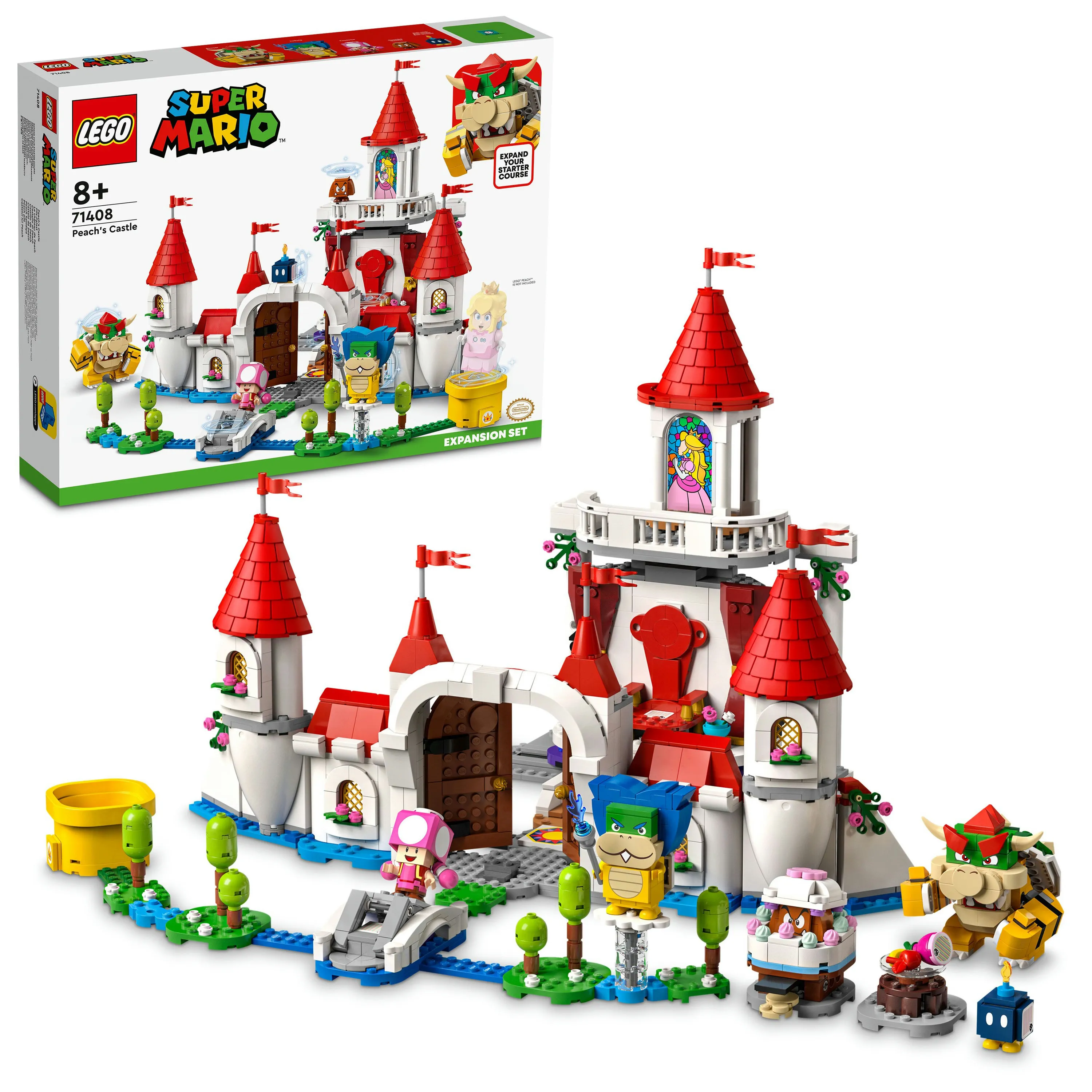 Lego Super Mario Peach&rsquo;s Castle Expansion Set 71408