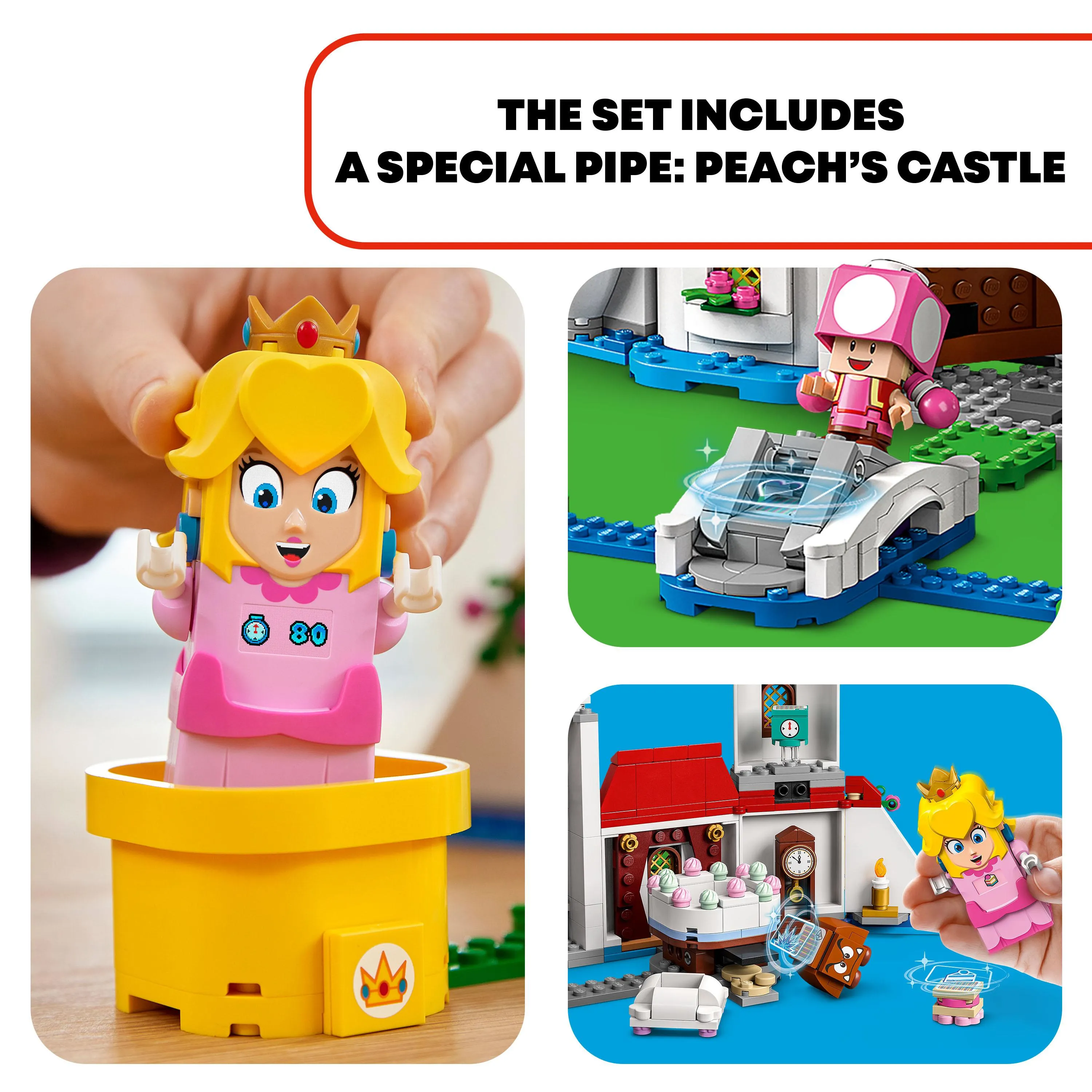 Lego Super Mario Peach&rsquo;s Castle Expansion Set 71408