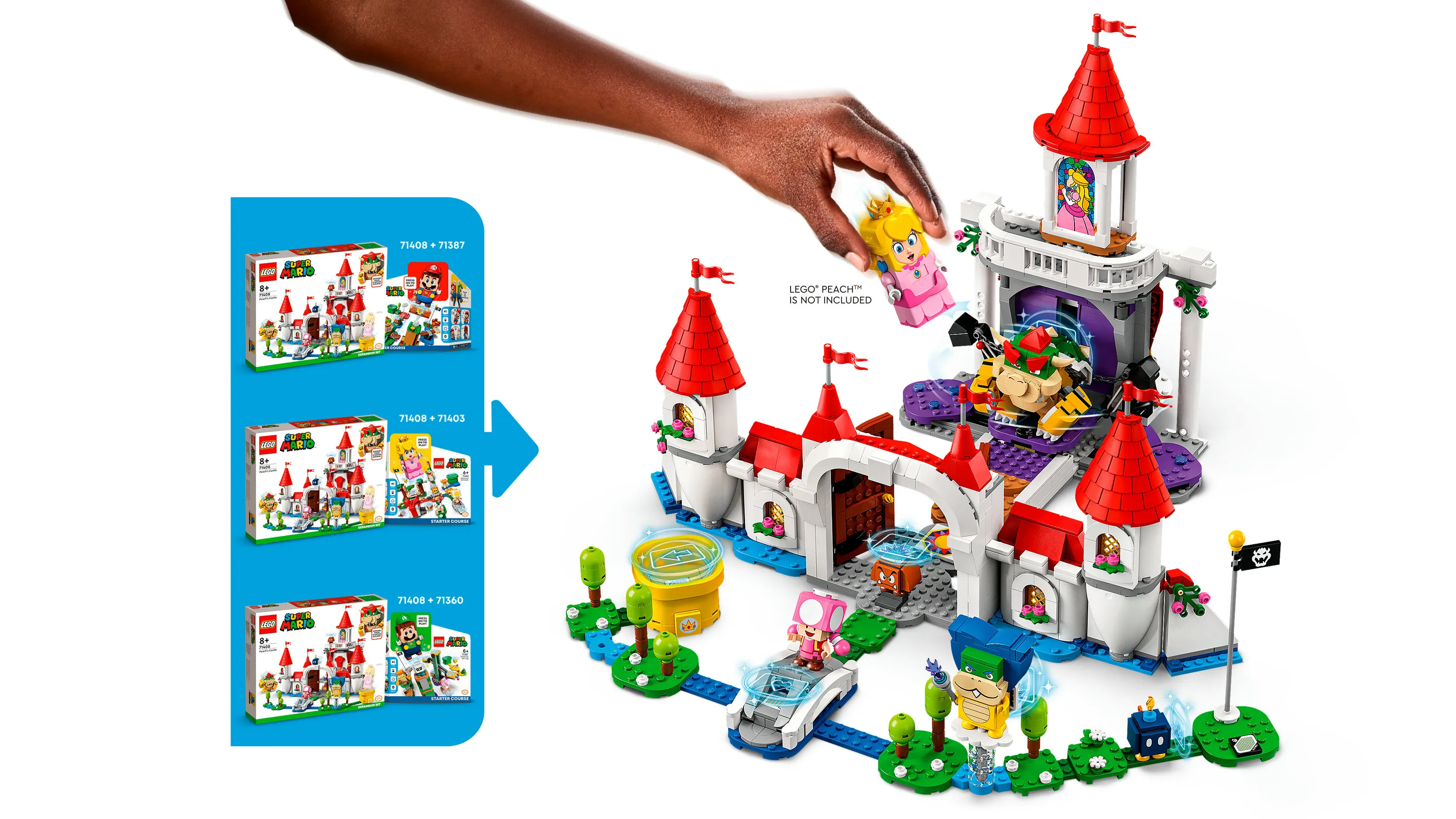Lego Super Mario Peach&rsquo;s Castle Expansion Set 71408