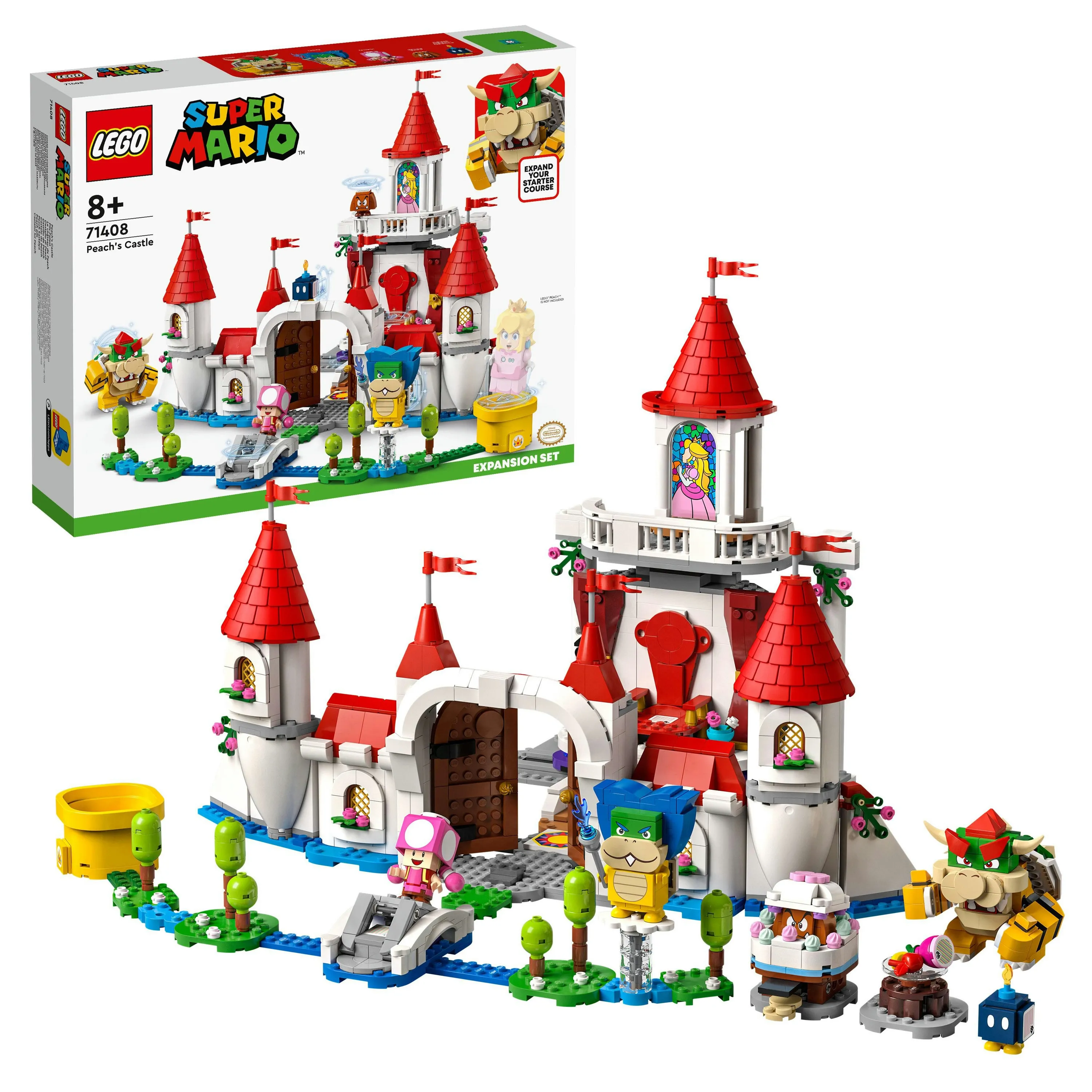 Lego Super Mario Peach&rsquo;s Castle Expansion Set 71408