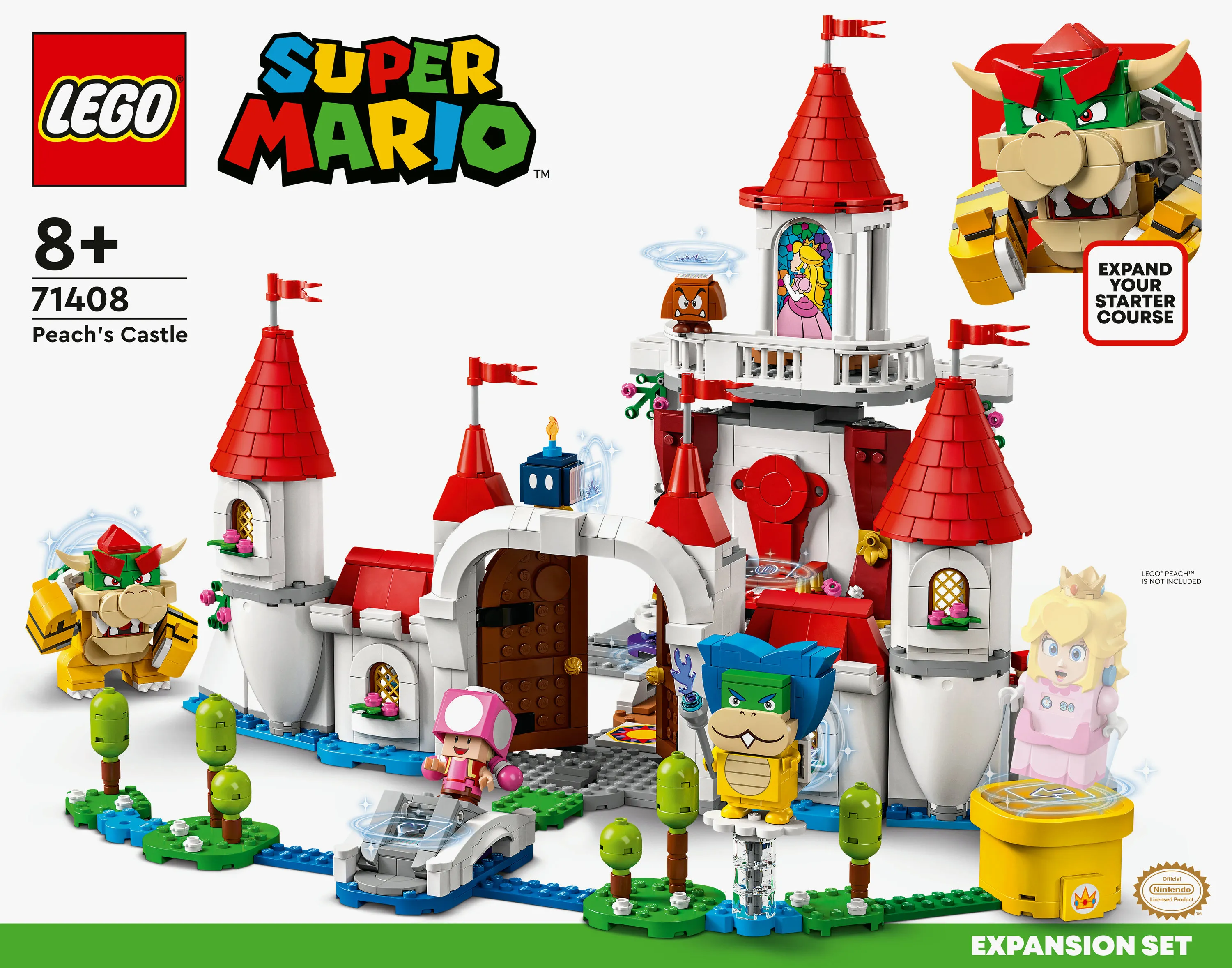 Lego Super Mario Peach&rsquo;s Castle Expansion Set 71408