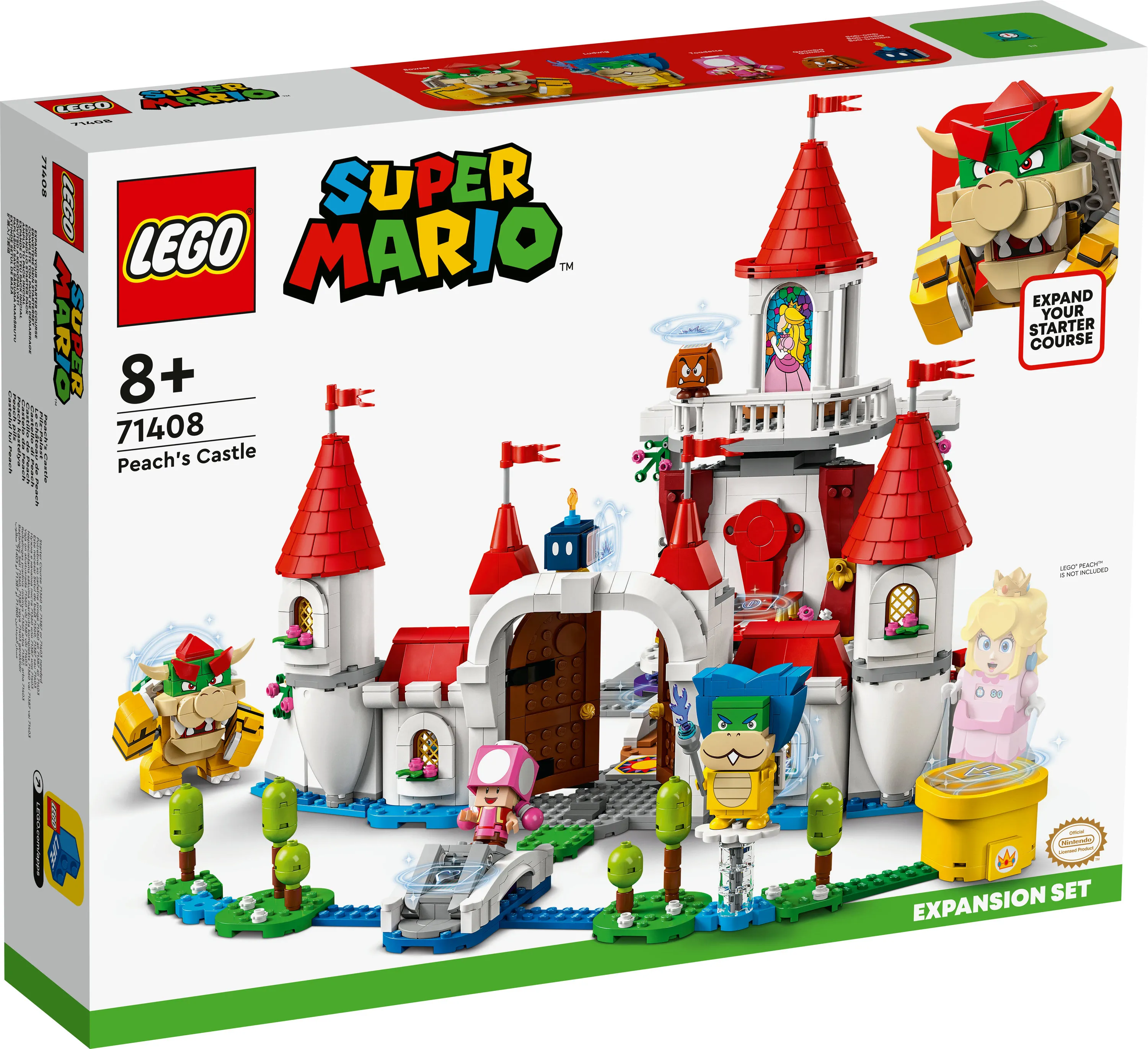 Lego Super Mario Peach&rsquo;s Castle Expansion Set 71408