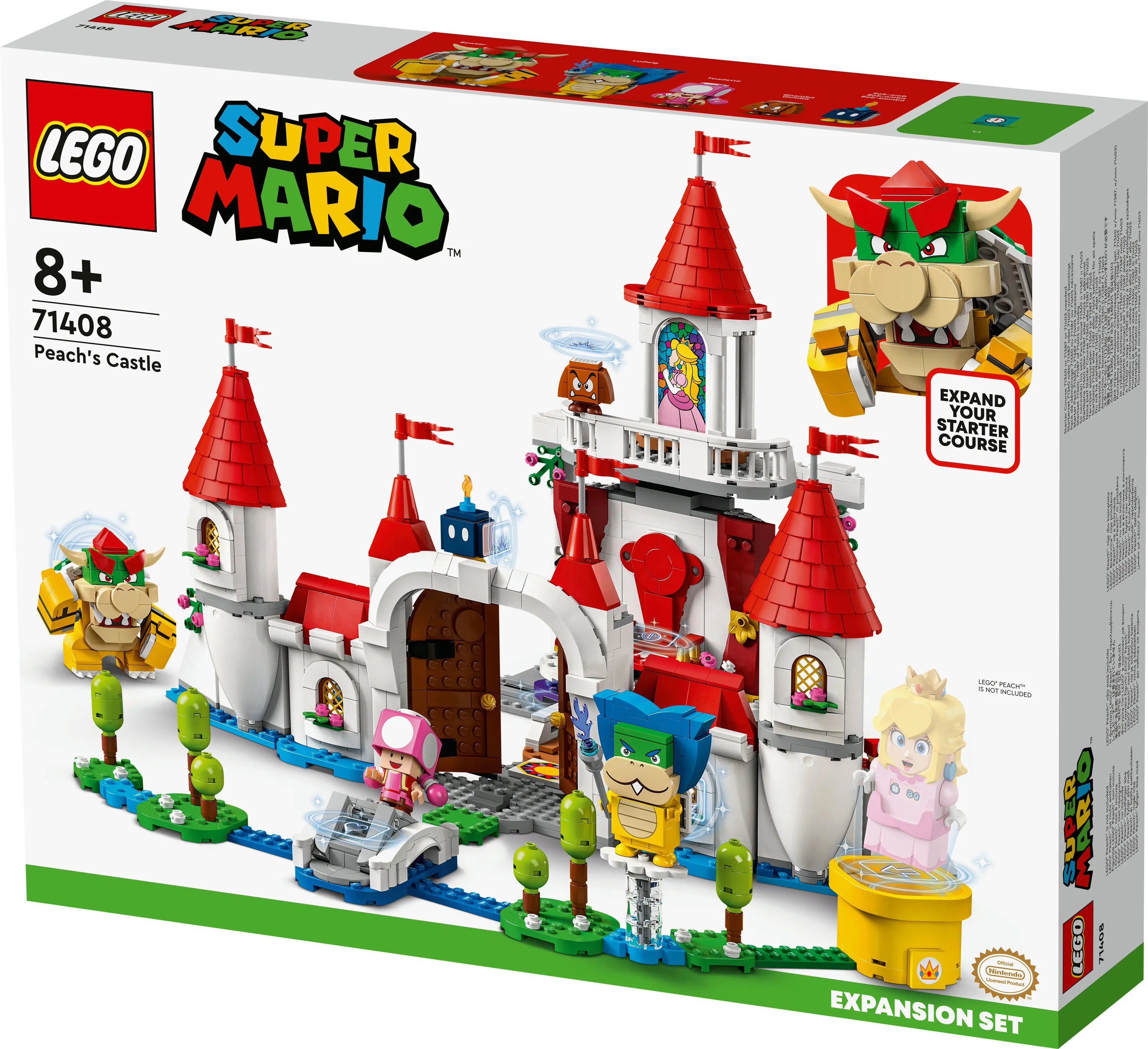 Lego Super Mario Peach&rsquo;s Castle Expansion Set 71408