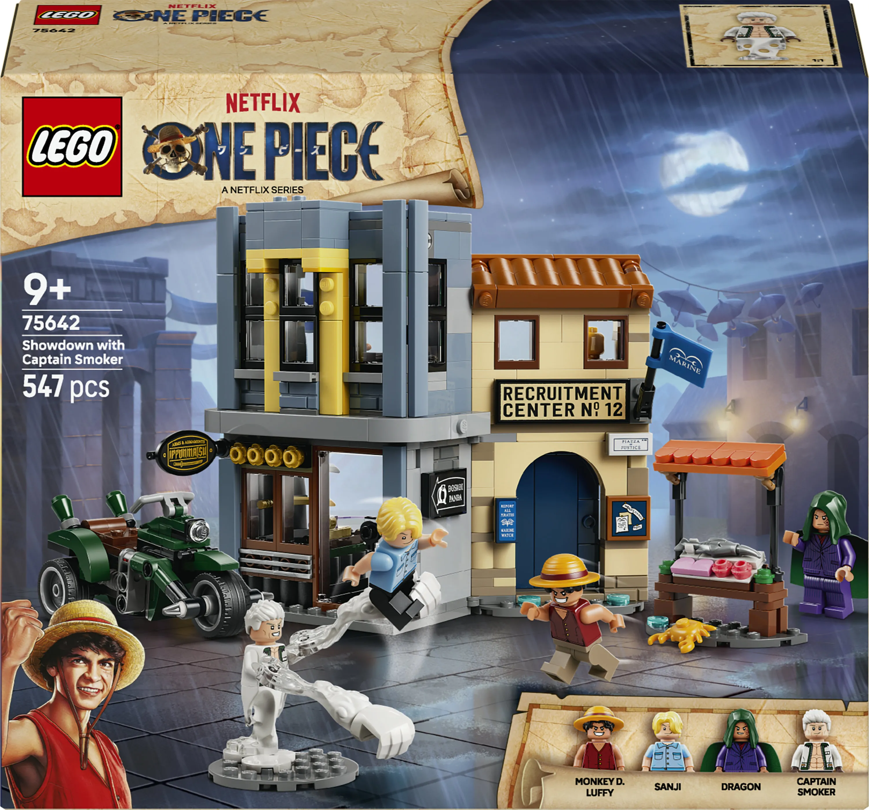 LEGO One Piece Showdown with Captain Smoker 75642