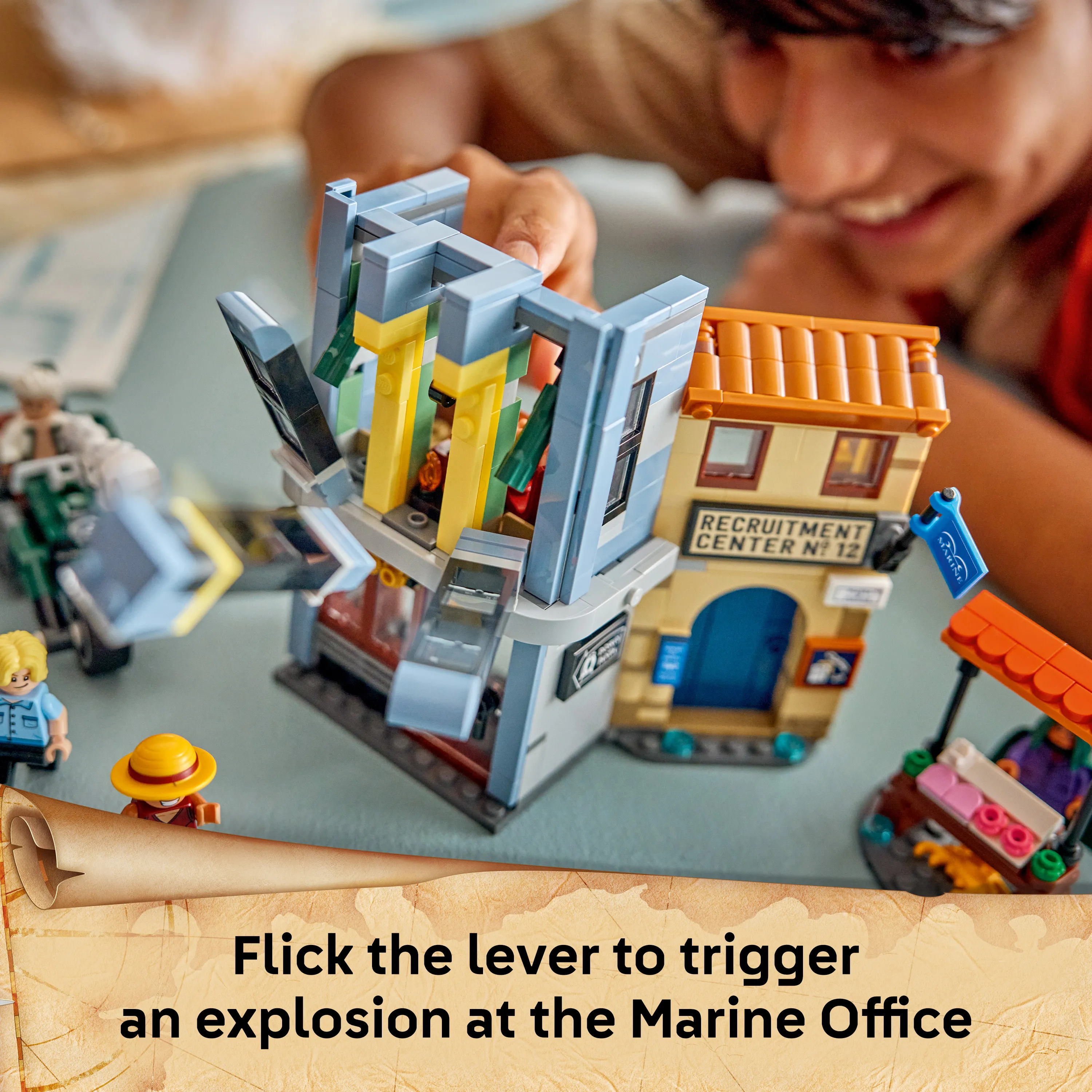LEGO One Piece Showdown with Captain Smoker 75642