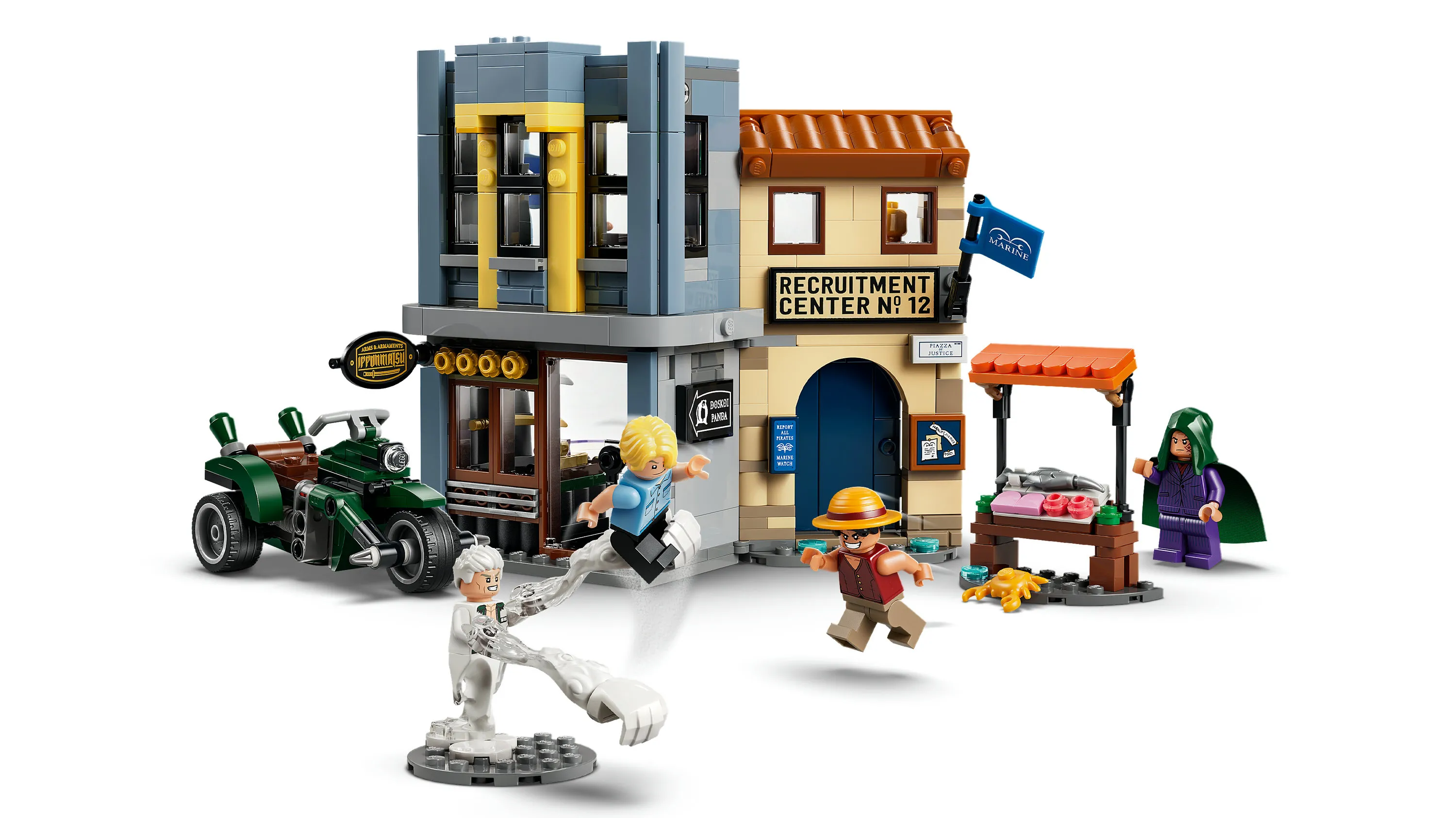 LEGO One Piece Showdown with Captain Smoker 75642