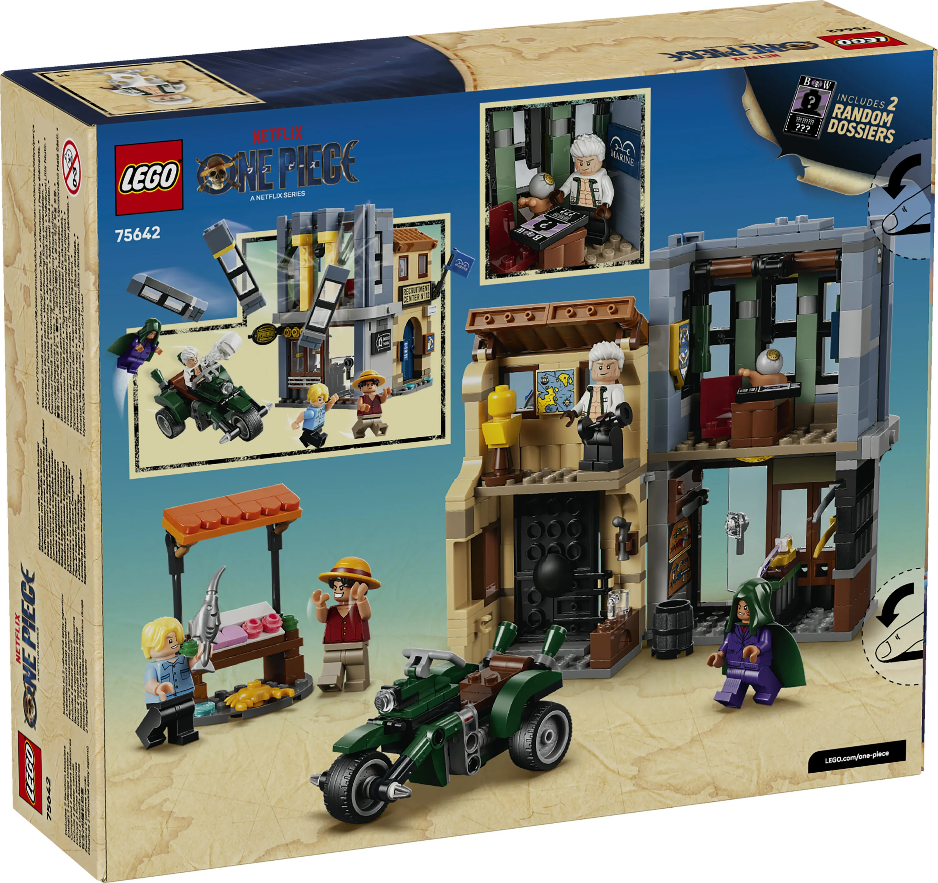 LEGO One Piece Showdown with Captain Smoker 75642