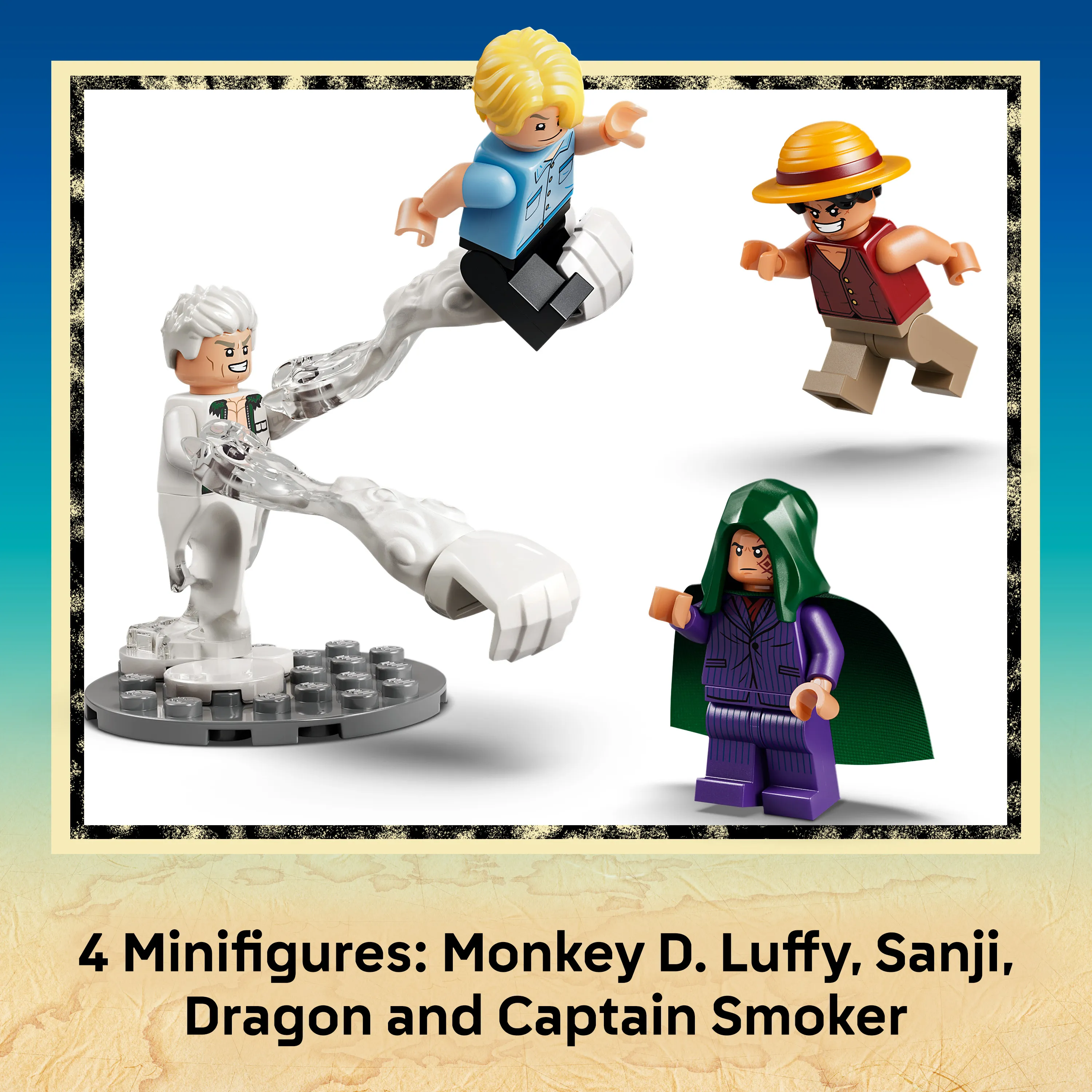 LEGO One Piece Showdown with Captain Smoker 75642
