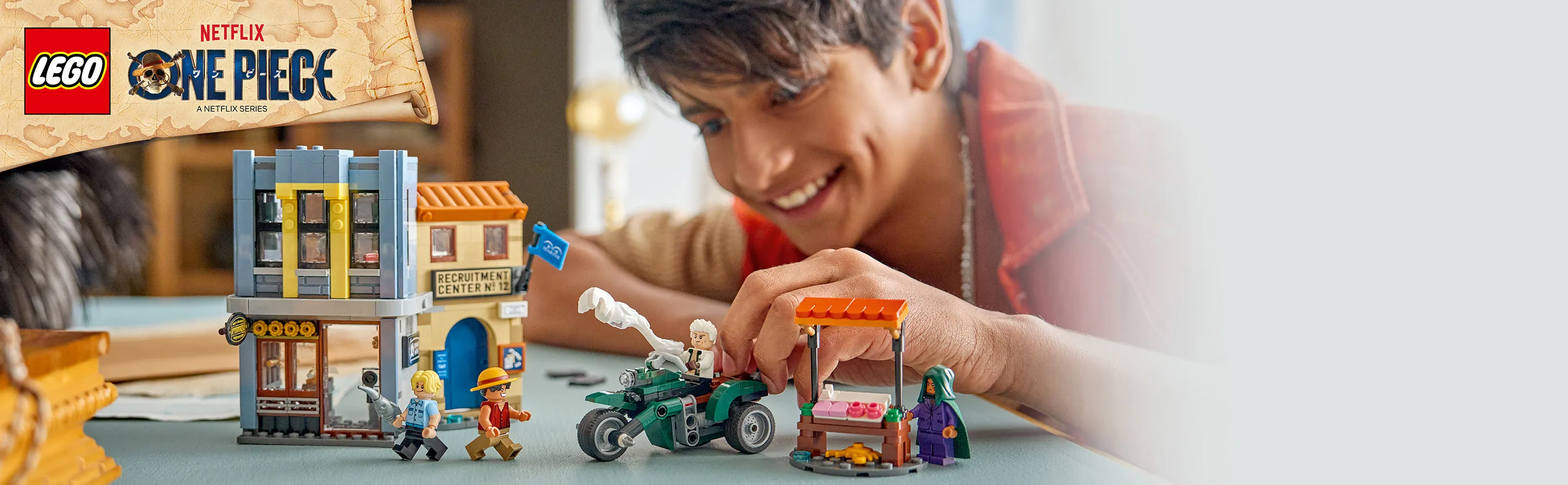 LEGO One Piece Showdown with Captain Smoker 75642