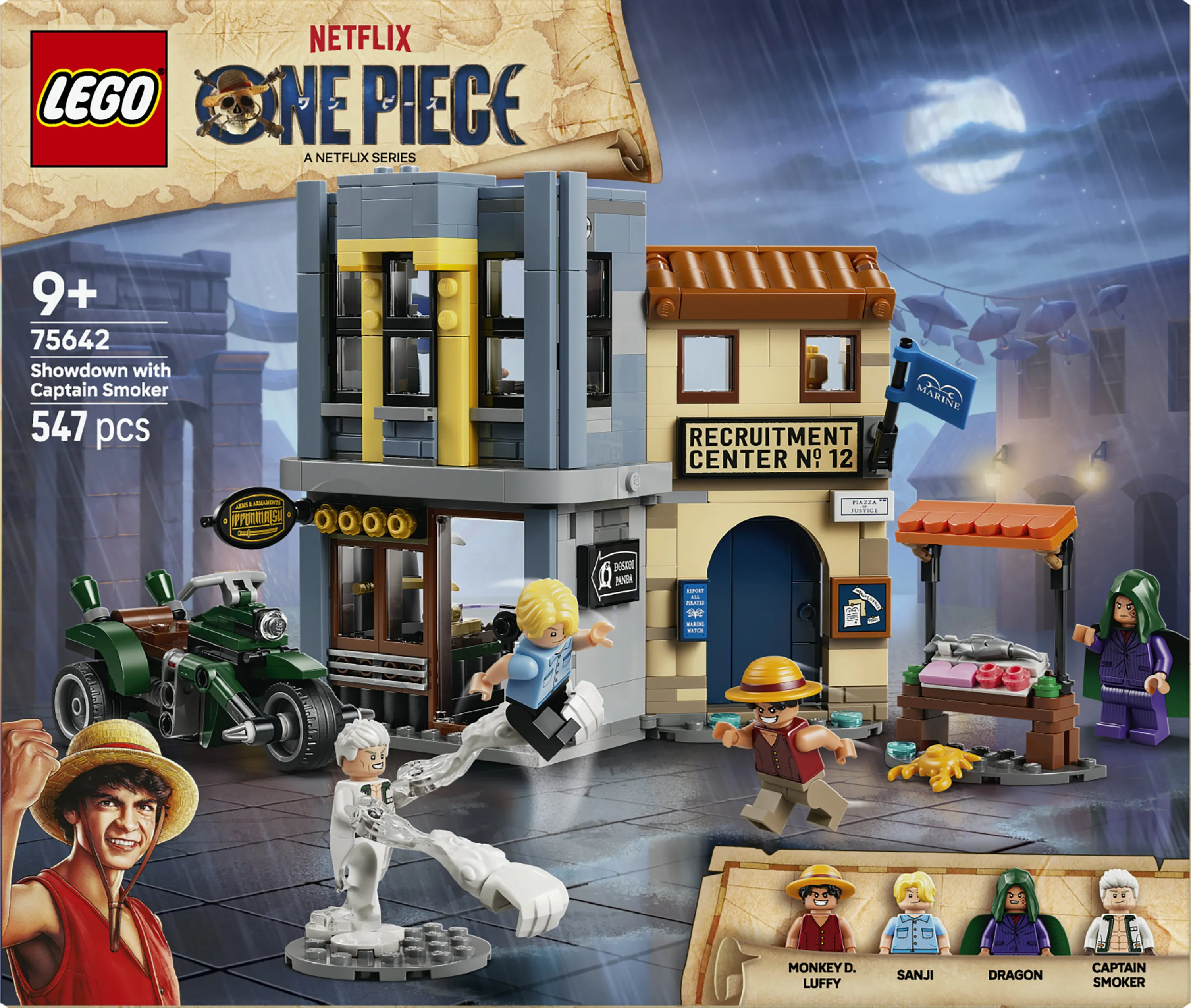 LEGO One Piece Showdown with Captain Smoker 75642