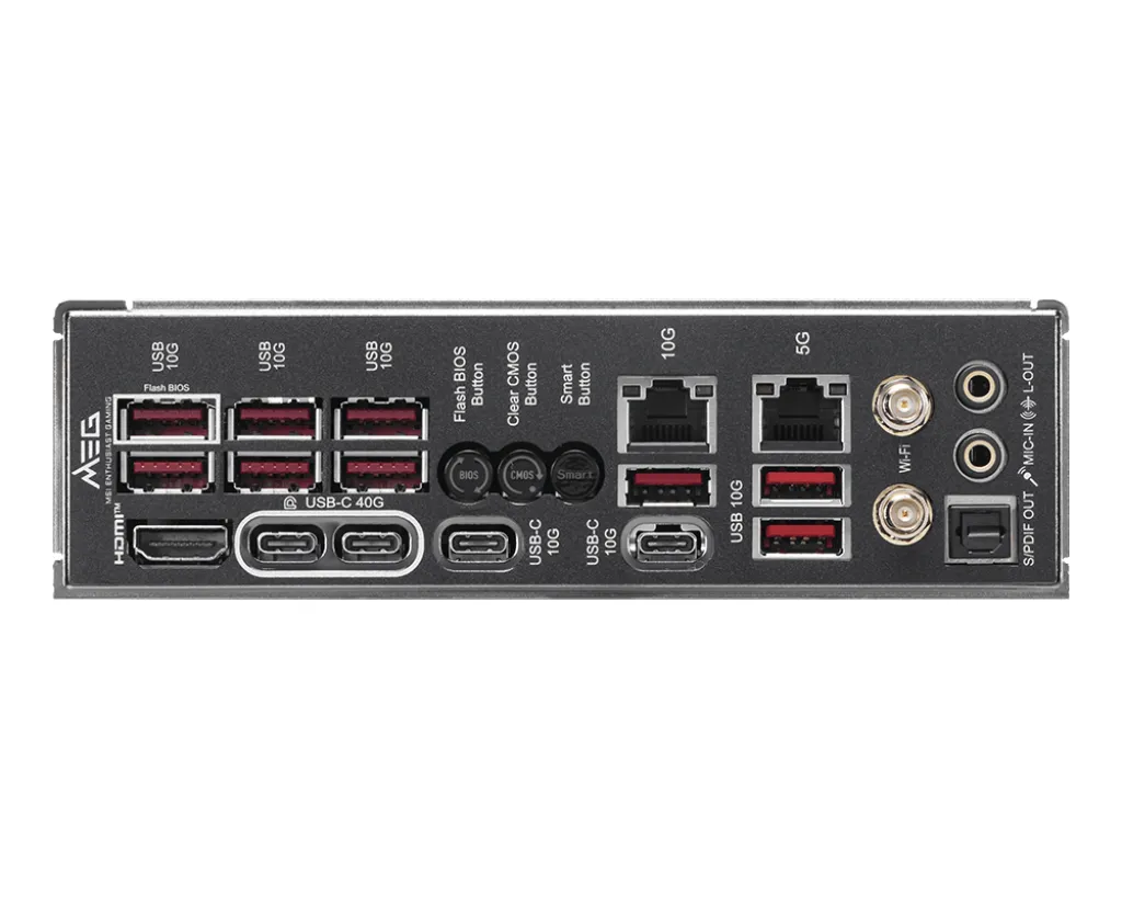 MSI MEG X870E ACE MAX WiFi 7 AM5 E-ATX moderkort