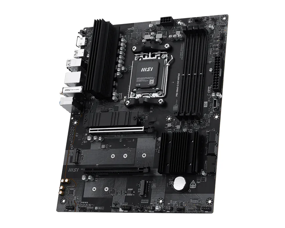 MSI PRO B840-S EVO WiFi 6E AM5 ATX moderkort