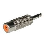 Cbl/3.5MM Stereo Male TO RCA FeMale