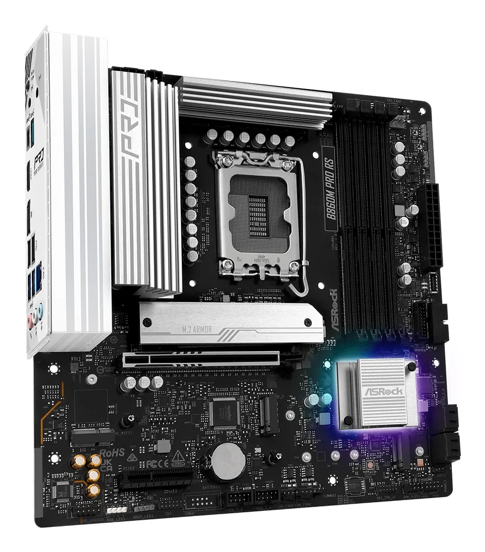 ASRock B860M Pro RS LGA 1851 mATX DDR5 - motherboard
