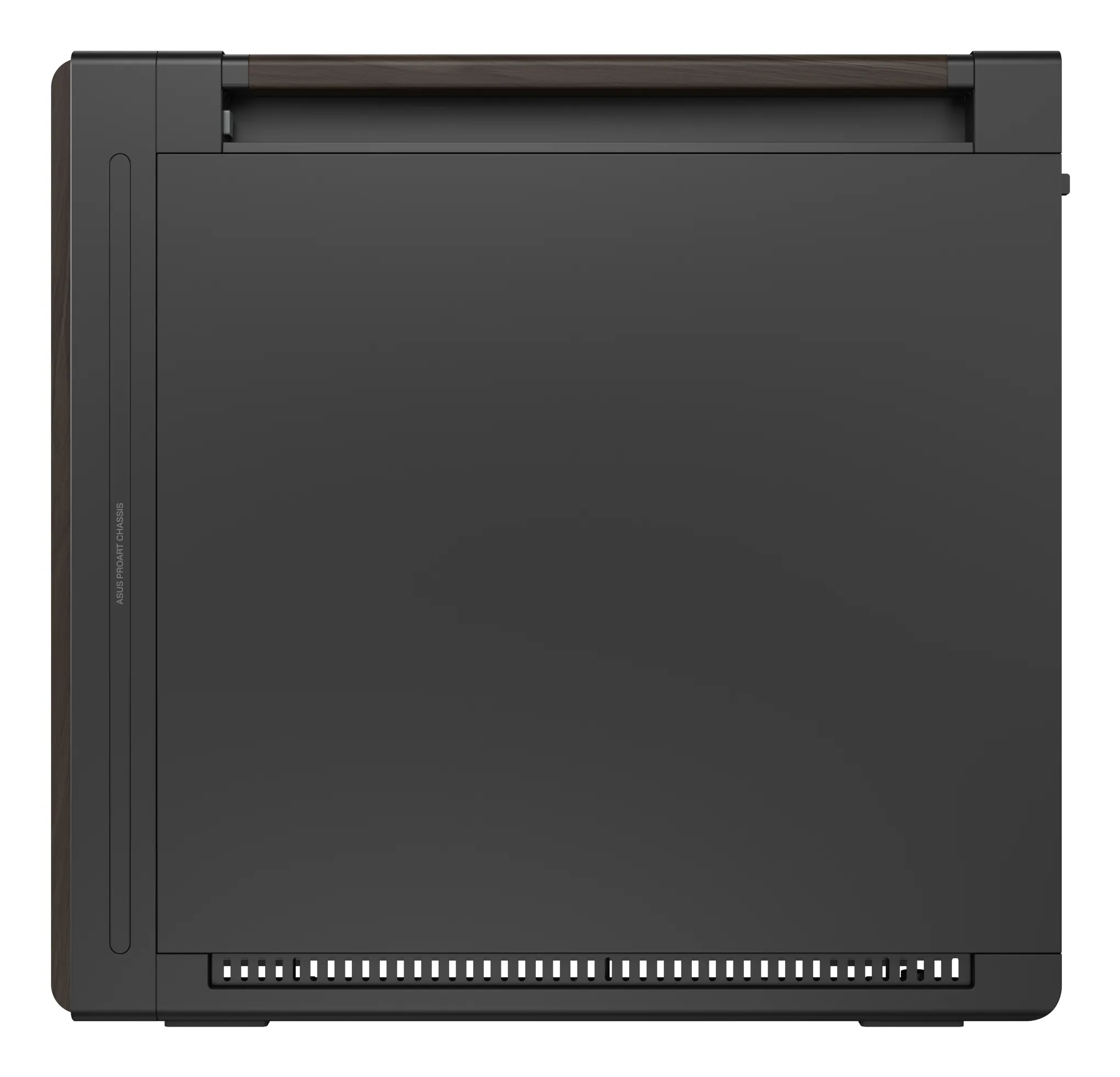 ASUS ProArt PA602 Wood Edition -miditornikotelo ikkunalla, musta, puu