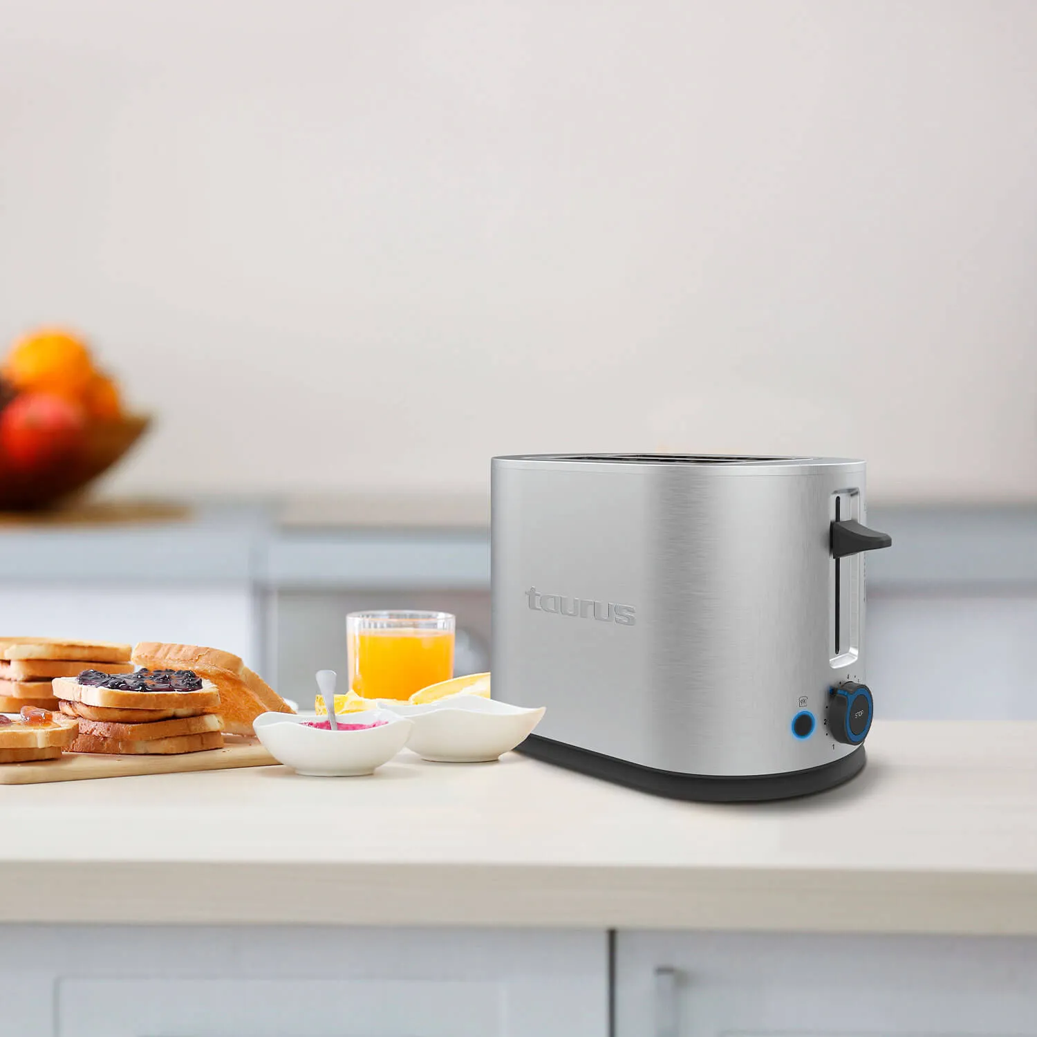 Taurus Mytoast Legend - toaster, stainless steel, 2 slices