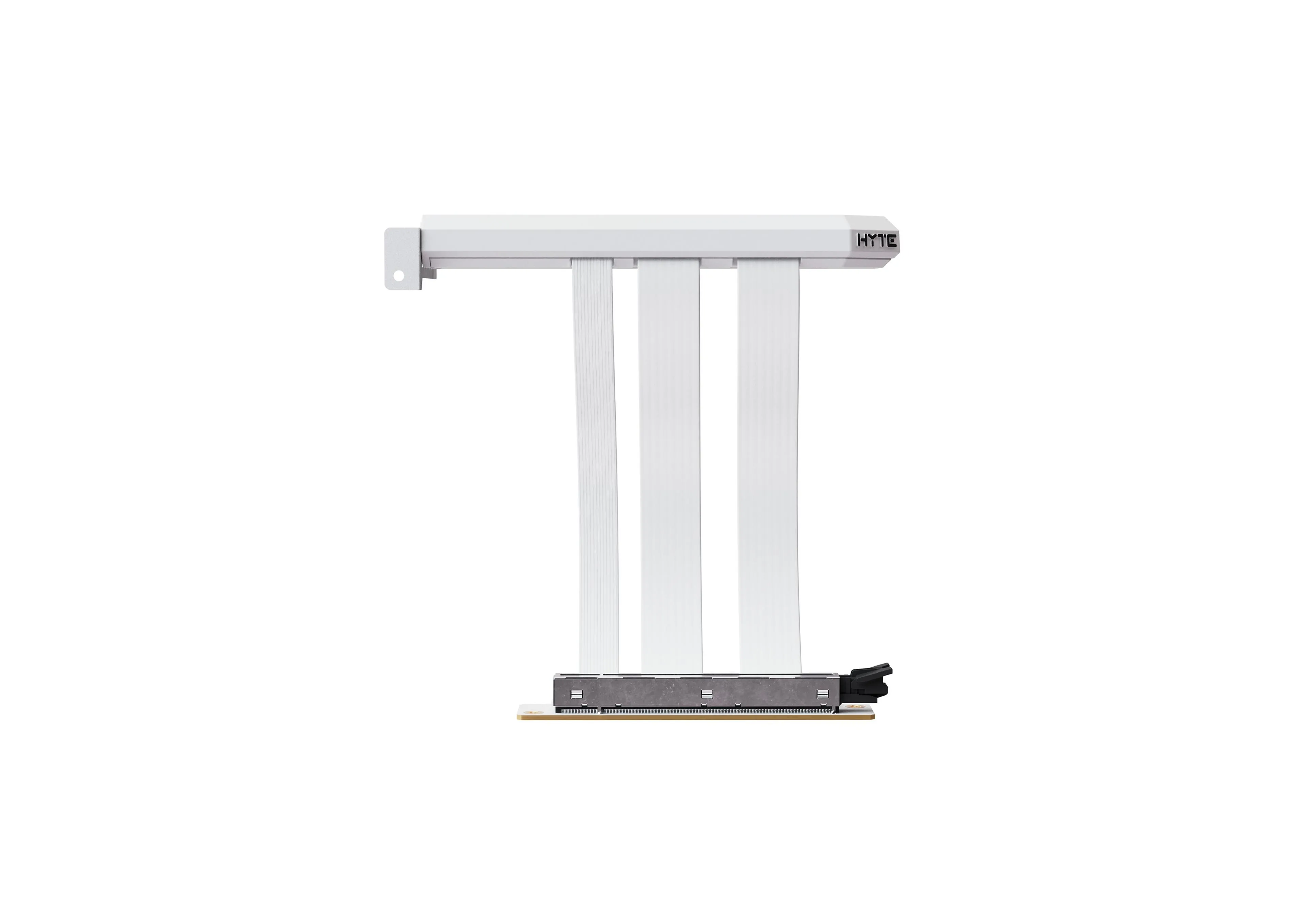 HYTE PCIe 5.0 Hyper -n&auml;yt&ouml;nohjaimen riser-kaapeli, 200 mm, valkoinen