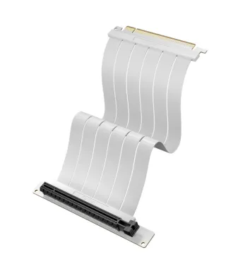 Antec PCI-E 4.0 200mm Riser - cable, White