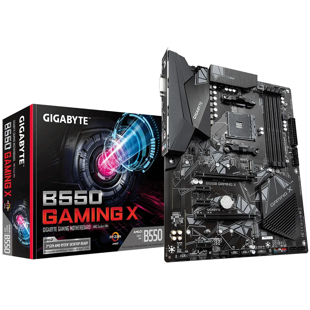 Gigabyte B550 Gaming X ATX-emolevy