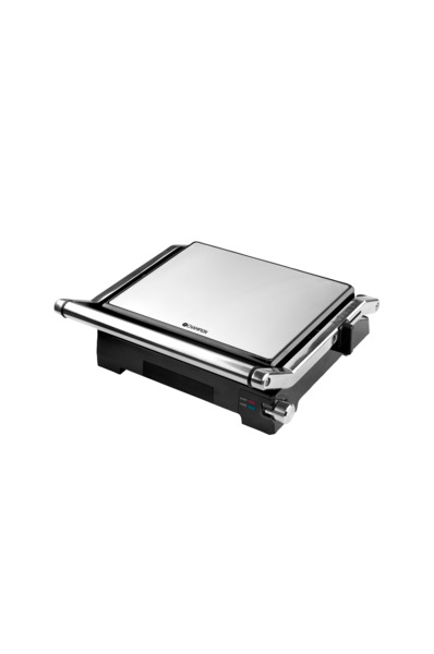 Champion Panini Grill Pro Health 2-in-1 PG600 table grill, 2000W, Stainless steel
