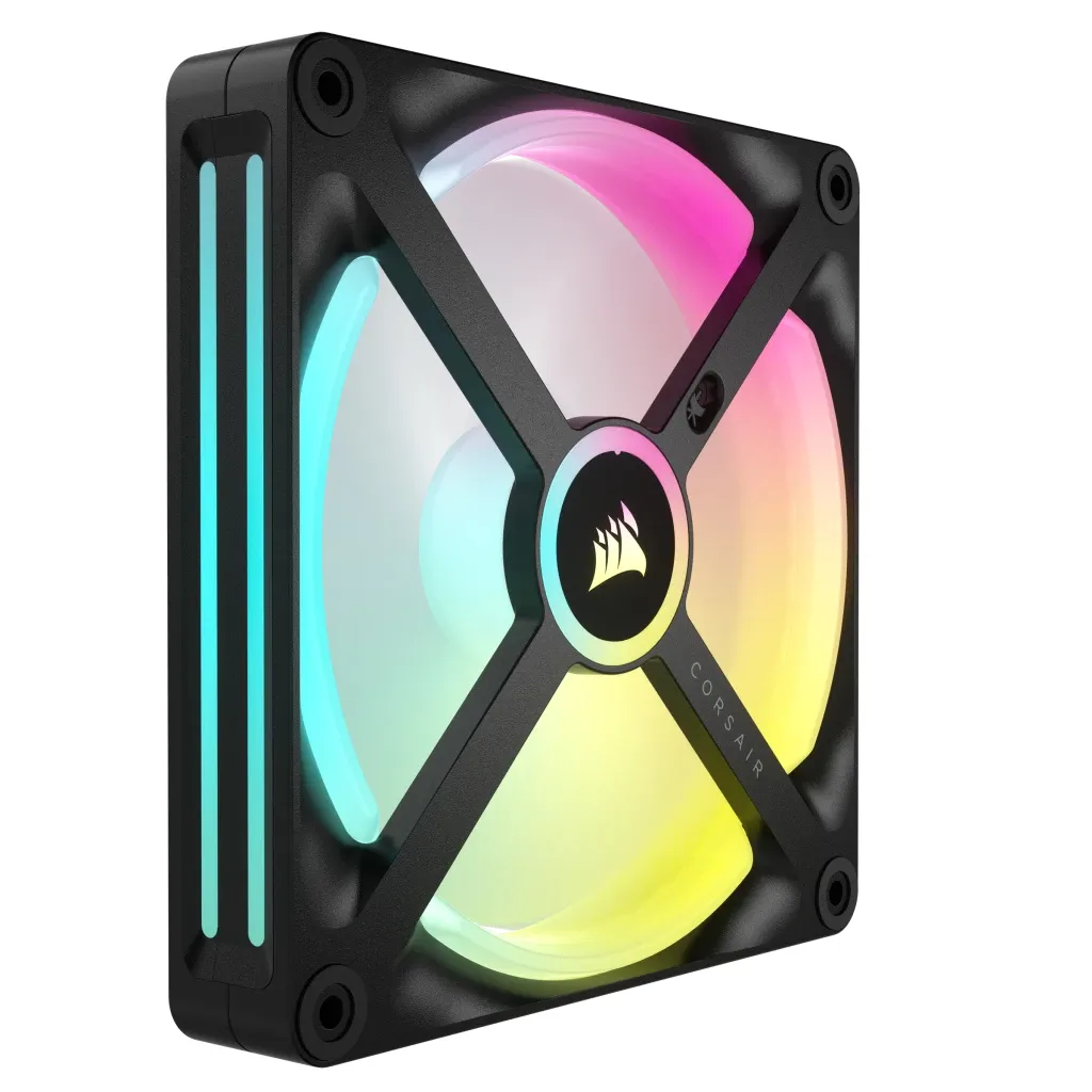 Corsair iCUE LINK QX140, RGB, PWM, Expansion Kit, 140mm -kotelotuuletin, musta