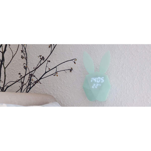 MOB Cutie Clock -her&auml;tyskello, vaaleansininen