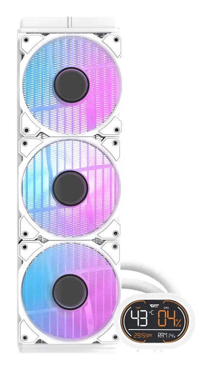DARKFLASH DH360D White v2 360 mm All-in-One CPU Liquid Cooler