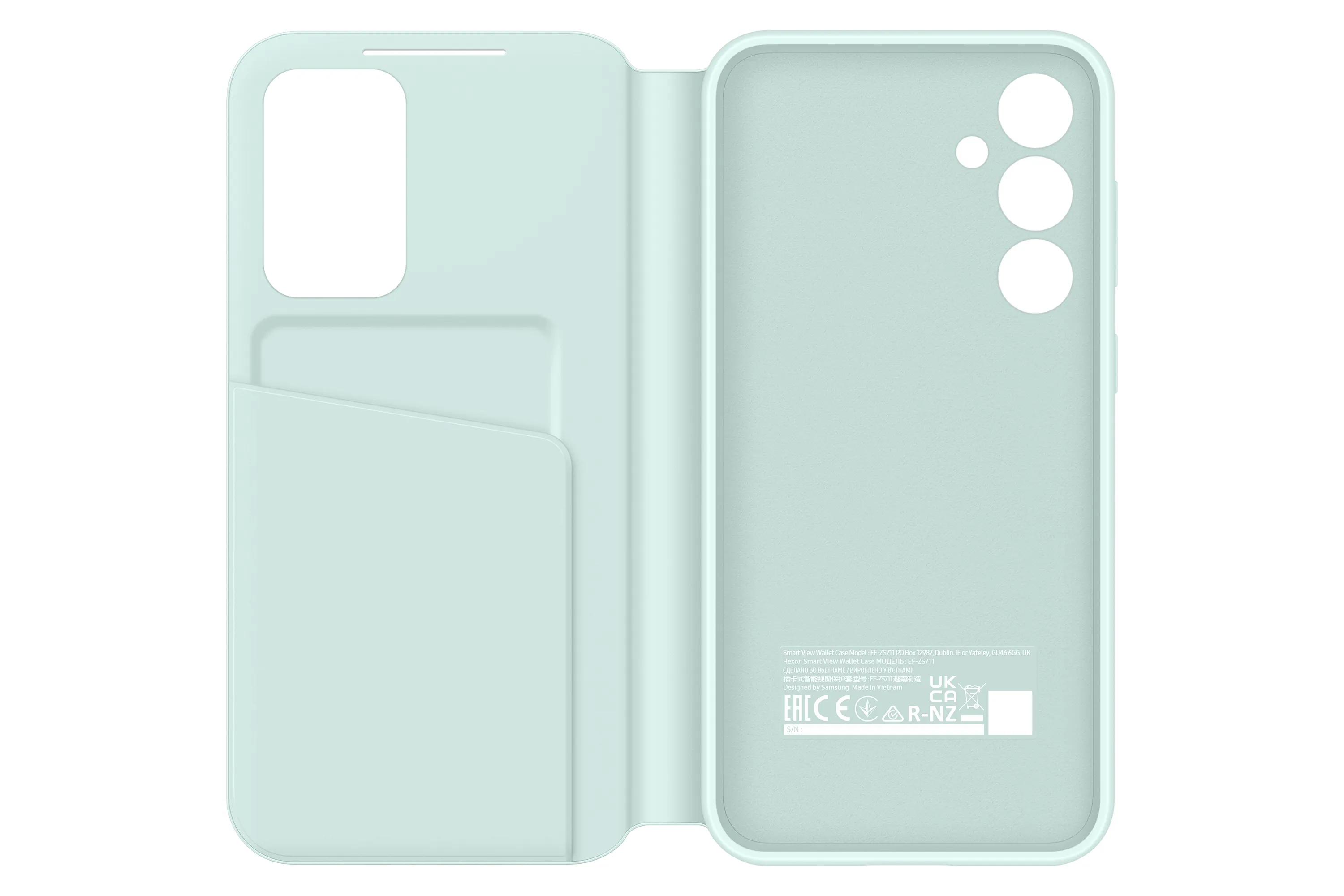 Samsung Galaxy S23 FE Smart View Wallet Case, Mint