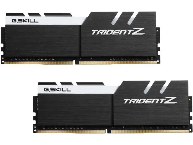 G.Skill Trident Z 16 GB (2 x 8 GB) DDR4 4133 MHz, CL19 - minne, Svart/Vit