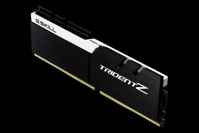 G.Skill Trident Z 16 GB (2 x 8 GB) DDR4 4133 MHz, CL19 - minne, Svart/Vit