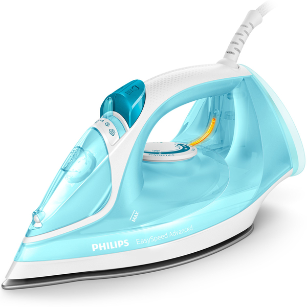 Philips EasySpeed Advanced - Steam iron, Blue, White